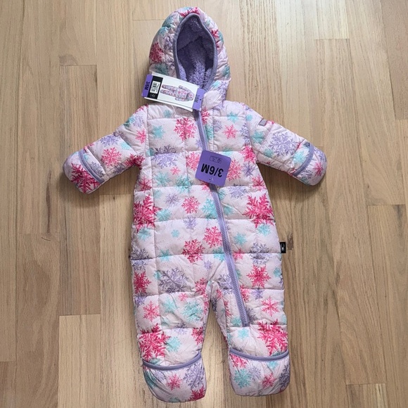 Spyder Pink and Purple Kids One Piece - Picture 1 of 15